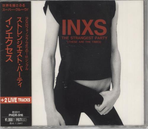 Inxs The Strangest Party 3" CD single (CD3) Japanese INXC3TH117613
