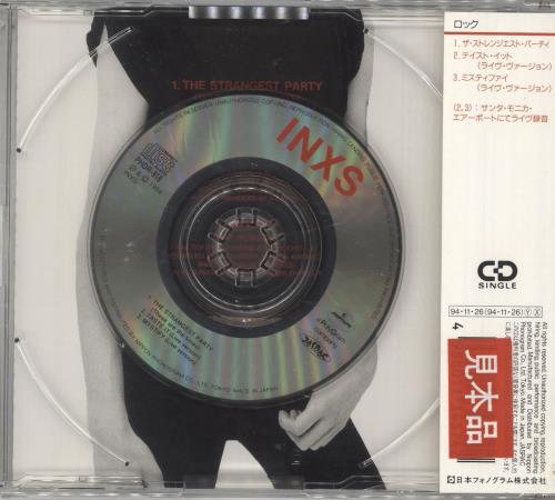 Inxs The Strangest Party 3" CD single (CD3) Japanese INXC3TH117613