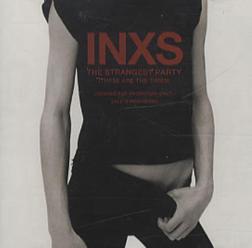 Inxs The Strangest Party CD single (CD5 / 5") US INXC5TH38381