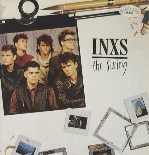 Inxs The Swing vinyl LP album (LP record) Japanese INXLPTH40015