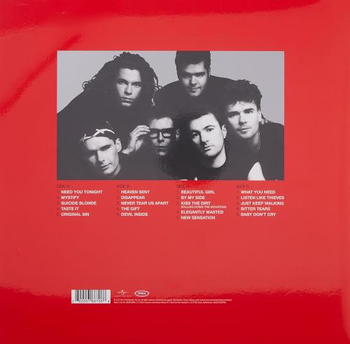 Inxs The Very Best - Black Vinyl - Sealed 2-LP vinyl record set (Double LP Album) UK INX2LTH864742