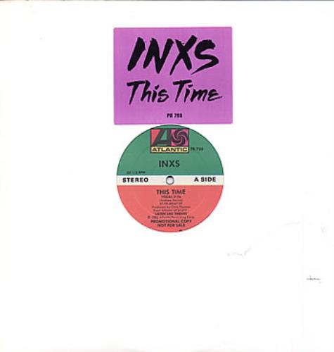 Inxs This Time 12" vinyl single (12 inch record / Maxi-single) US INX12TH297313