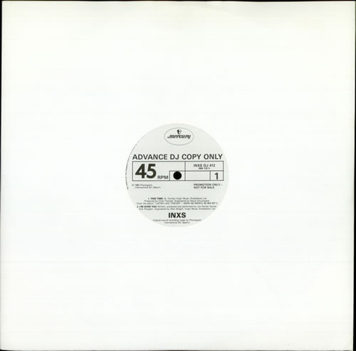 Inxs This Time 12" vinyl single (12 inch record / Maxi-single) UK INX12TH508171