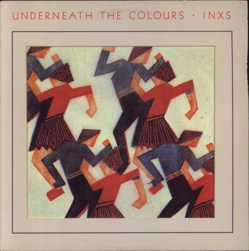 Inxs Underneath The Colours vinyl LP album (LP record) US INXLPUN266133