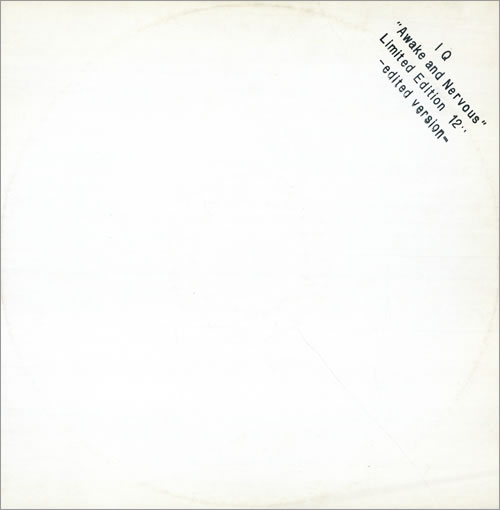 IQ Awake And Nervous 12" vinyl single (12 inch record / Maxi-single) UK I-Q12AW466219