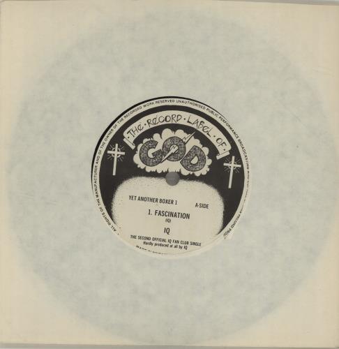 IQ Fascination 7" vinyl single (7 inch record / 45) UK I-Q07FA687300