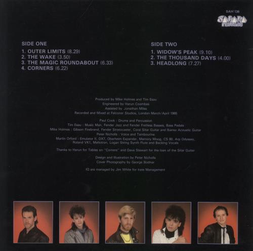 IQ The Wake vinyl LP album (LP record) UK I-QLPTH384183