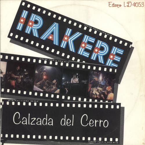 Irakere Calzada Del Cerro vinyl LP album (LP record) Cuban ITVLPCA747387