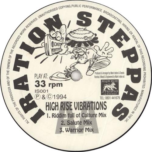 Iration Steppas Scud Missile / High Rise Vibrations 12" vinyl single (12 inch record / Maxi-single) UK Q9I12SC709736
