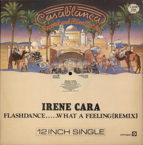 Irene Cara Flashdance 12" vinyl single (12 inch record / Maxi-single) UK IRC12FL98744