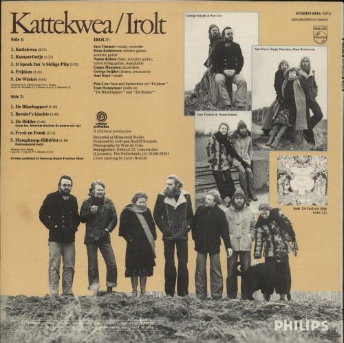 Irolt Kattekwea vinyl LP album (LP record) Dutch 9-4LPKA877693