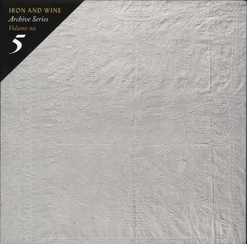 Iron & Wine Archive Series Volume No. 5 vinyl LP album (LP record) US IWILPAR881772