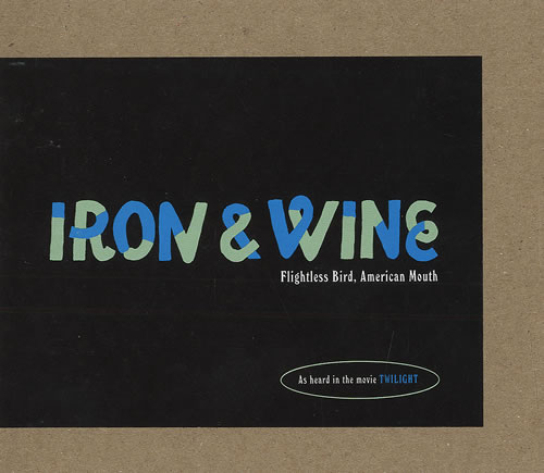 Iron & Wine Flightless Bird, American Mouth CD single (CD5 / 5") US IWIC5FL457696