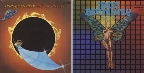 Iron Butterfly 2 Original LP Set 2-LP vinyl record set (Double LP Album) German IRB2LOR342937