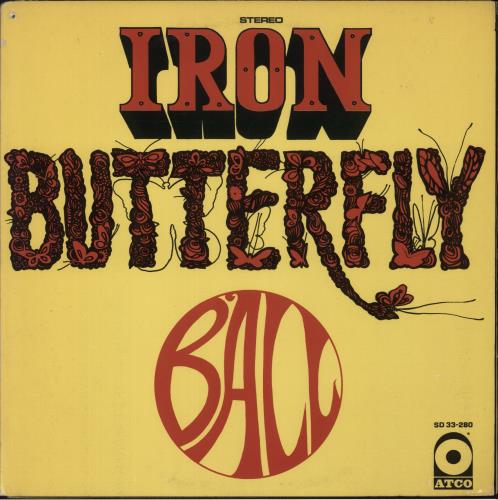 Iron Butterfly Ball vinyl LP album (LP record) US IRBLPBA441798