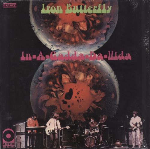 Iron Butterfly In-A-Gadda-Da Vida vinyl LP album (LP record) US IRBLPIN805504