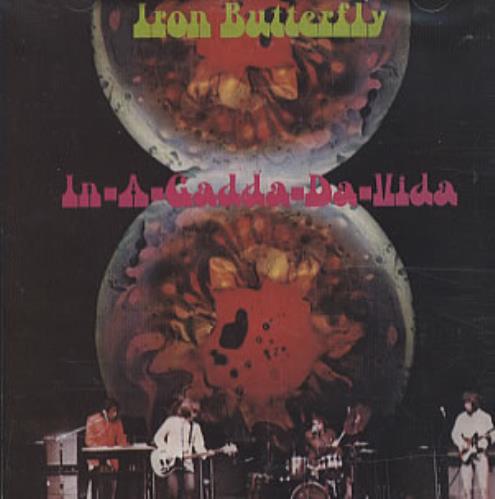 Iron Butterfly In-a-gadda-da-vida CD album (CDLP) German IRBCDIN79355