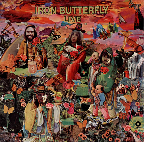 Iron Butterfly Iron Butterfly Live - Sealed vinyl LP album (LP record) US IRBLPIR460927
