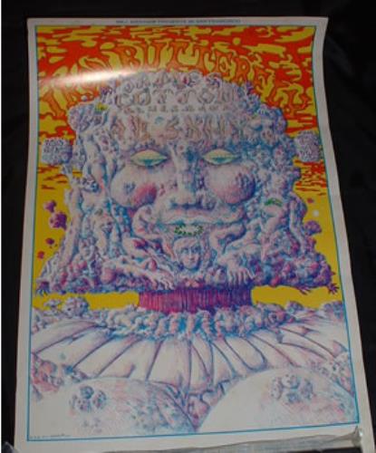 Iron Butterfly Lithographic Concert Poster poster US IRBPOLI310879
