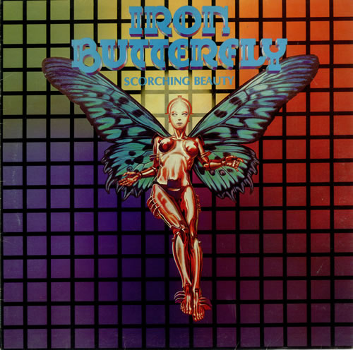 Iron Butterfly Scorching Beauty vinyl LP album (LP record) UK IRBLPSC497780