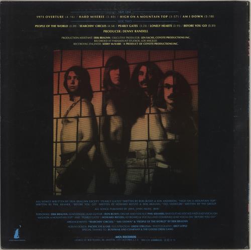 Iron Butterfly Scorching Beauty vinyl LP album (LP record) Japanese IRBLPSC749581