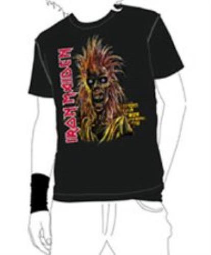 Iron Maiden 1st Album Vintage T-Shirt - Medium t-shirt UK IROTSST360370