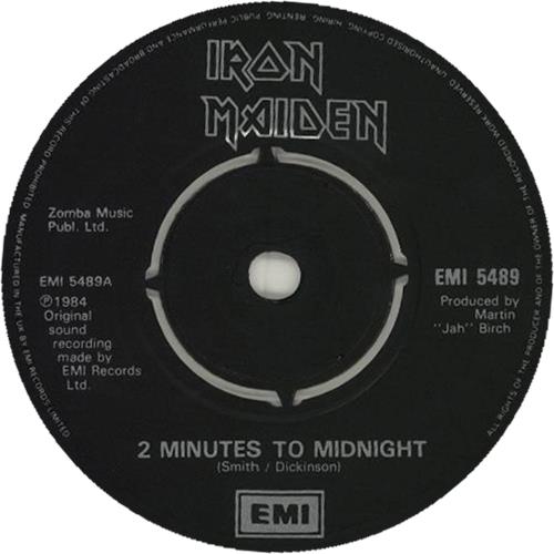 Iron Maiden 2 Minutes To Midnight - 4pr 7" vinyl single (7 inch record / 45) UK IRO07MI01456