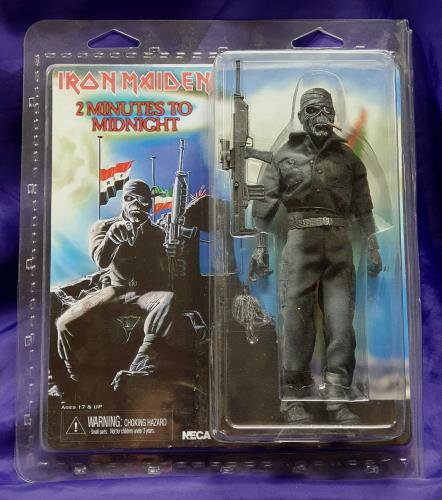 Iron Maiden 2 Minutes To Midnight - 8-inch Eddie Clothed Action Figure Toy UK IROTYMI737908