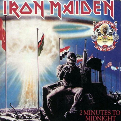 Iron Maiden 2 Minutes To Midnight CD single (CD5 / 5") UK IROC5MI203316