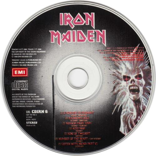 Iron Maiden 2 Minutes To Midnight CD single (CD5 / 5") UK IROC5MI203316
