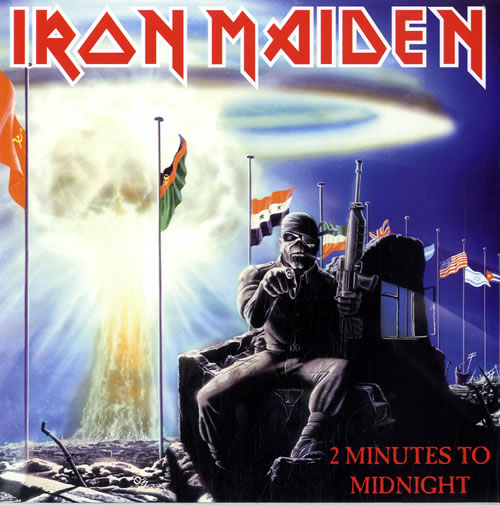 Iron Maiden 2 Minutes To Midnight 7" vinyl single (7 inch record / 45) UK IRO07MI615263