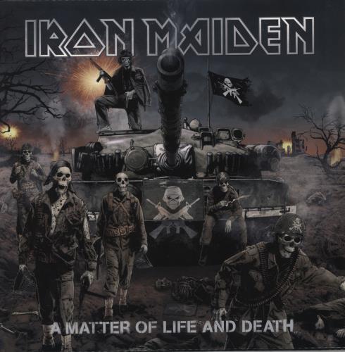 Iron Maiden A Matter Of Life And Death - 180 Gram 2-LP vinyl record set (Double LP Album) UK IRO2LAM808570