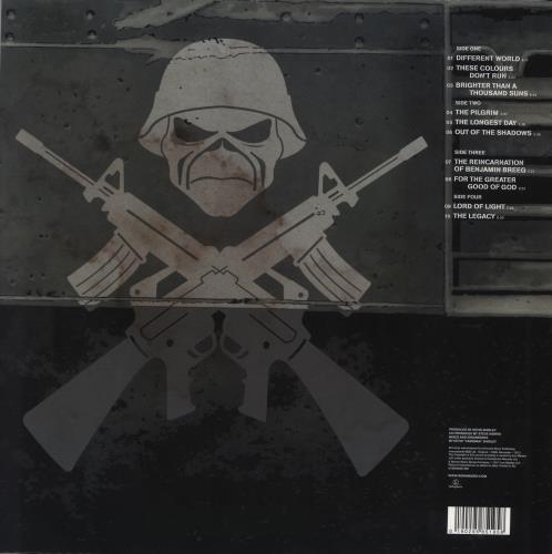 Iron Maiden A Matter Of Life And Death - 180 Gram 2-LP vinyl record set (Double LP Album) UK IRO2LAM808570