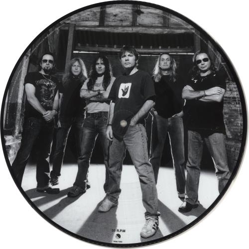 Iron Maiden A Matter Of Life And Death - EX picture disc LP (vinyl picture disc album) UK IROPDAM739438
