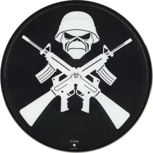 Iron Maiden A Matter Of Life And Death - EX picture disc LP (vinyl picture disc album) UK IROPDAM739438