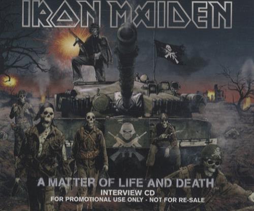 Iron Maiden A Matter Of Life And Death - Interview CD album (CDLP) UK IROCDAM432434