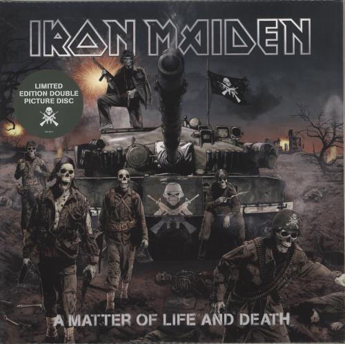 Iron Maiden A Matter Of Life And Death - Sealed picture disc LP (vinyl picture disc album) UK IROPDAM724335