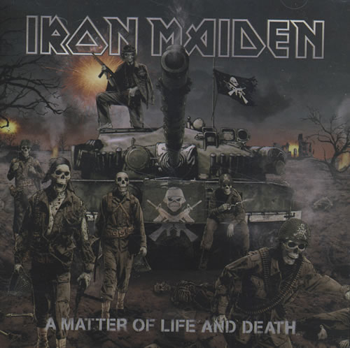 Iron Maiden A Matter Of Life And Death CD album (CDLP) US IROCDAM432327