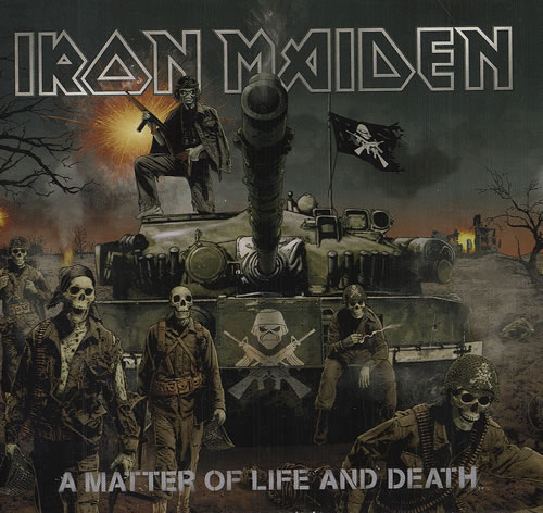 Iron Maiden A Matter Of Life And Death 2-disc CD/DVD set US IRO2DAM480332
