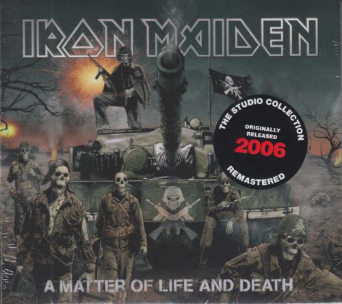 Iron Maiden A Matter Of Life And Death CD album (CDLP) UK IROCDAM734099