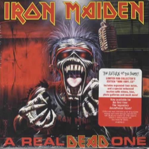 Iron Maiden A Real Dead One CD album (CDLP) US IROCDAR345131
