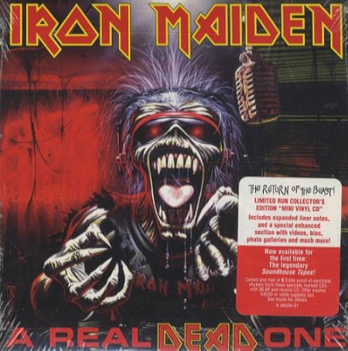 Iron Maiden A Real Dead One CD album (CDLP) US IROCDAR432431