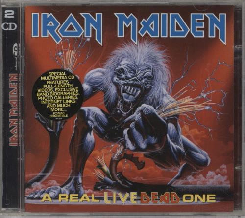 Iron Maiden A Real Live Dead One 2 CD album set (Double CD) UK IRO2CAR363113