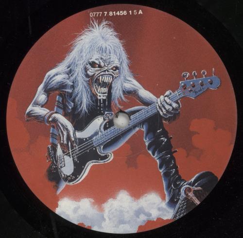 Iron Maiden A Real LIVE One - VG vinyl LP album (LP record) UK IROLPAR713724