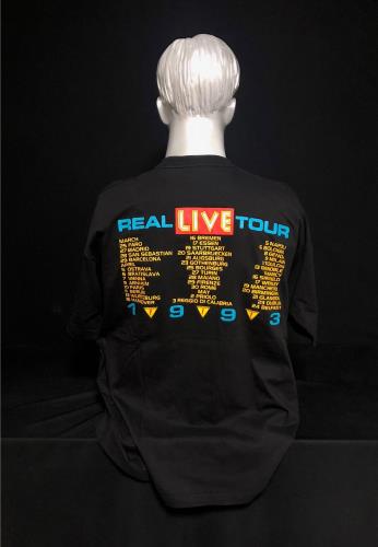 Iron Maiden A Real LIVE Tour - XL t-shirt UK IROTSAR719042