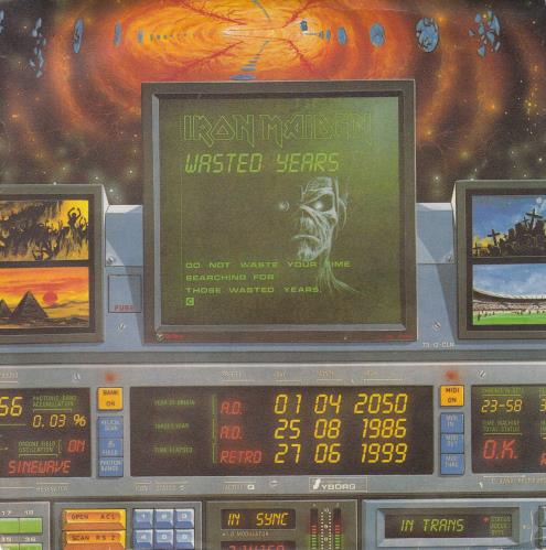 Iron Maiden Anos Perdidos 7" vinyl single (7 inch record / 45) Spanish IRO07AN667161