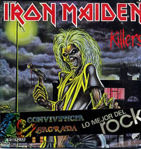 Iron Maiden Asesinos - Killers - Sealed vinyl LP album (LP record) Mexican IROLPAS146208