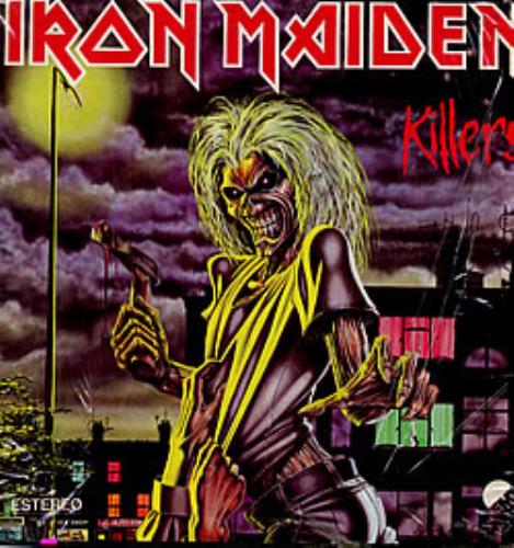 Iron Maiden Asesinos - Killers vinyl LP album (LP record) Mexican IROLPAS238181