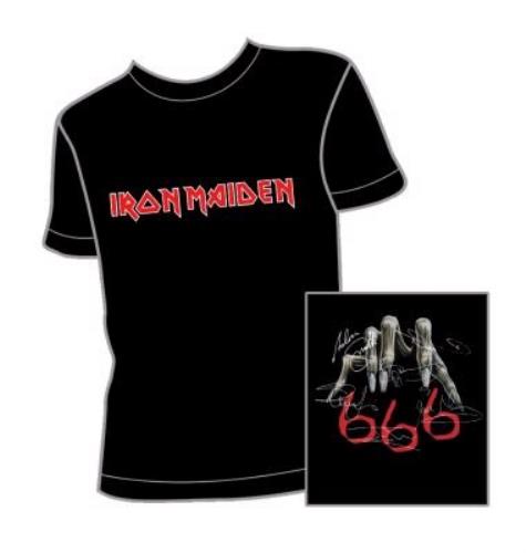 Iron Maiden Autograph T-Shirt - Large t-shirt UK IROTSAU387627