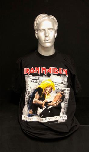 Iron Maiden Be Quick Or Be Dead - XL t-shirt UK IROTSBE718239
